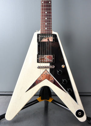 2017 Gibson 1959 Flying V Custom Color Trans White