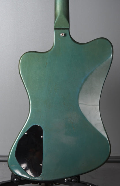 1966 Gibson non-reverse Firebird Pelham Blue, 3 P90s, picnic basket case !