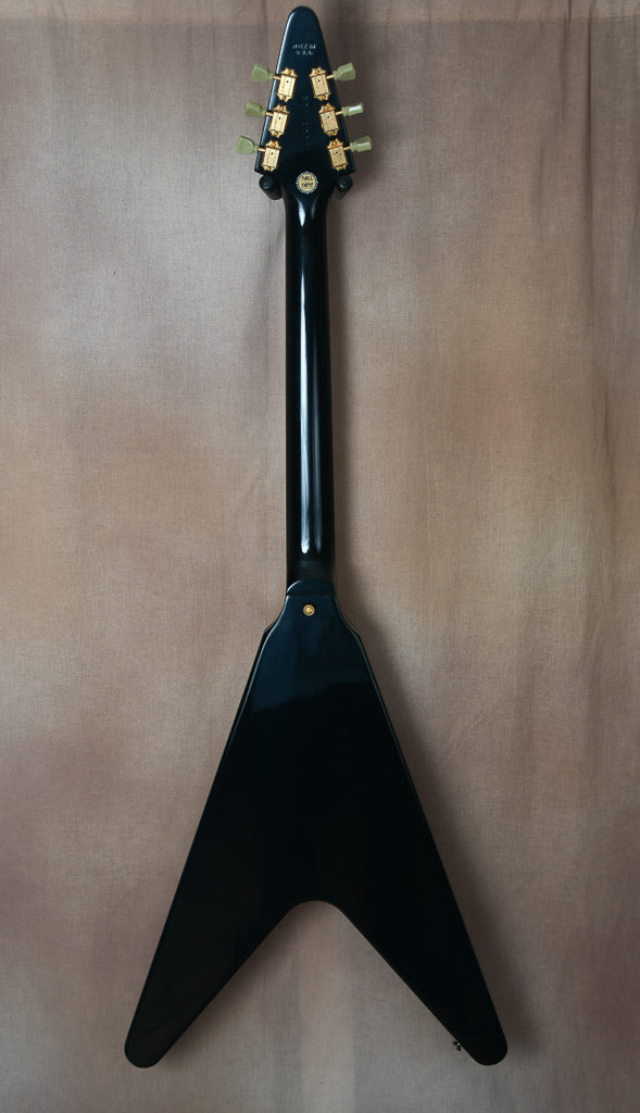 1991 Gibson Jimi Hendrix Hall of Fame Flying V Black OHSC