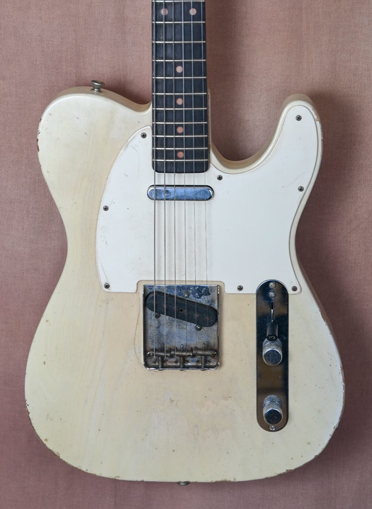 2008 GVCG '60 Slab Telecaster Aged White Blond OHSC – Watchtower Guitars
