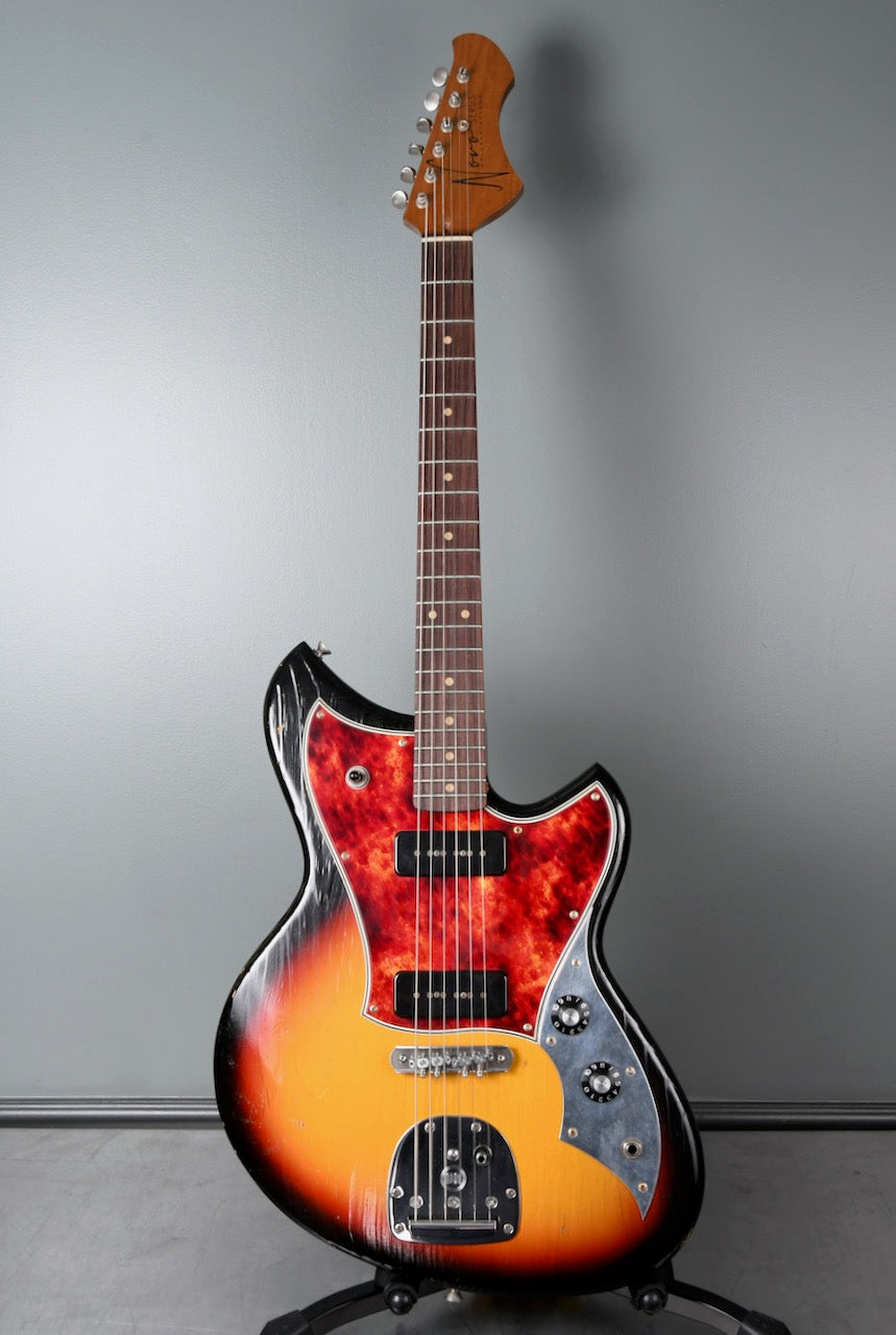 Novo Guitars Serus J '64 3 Tone Sunburst Lollar Alnico P90s