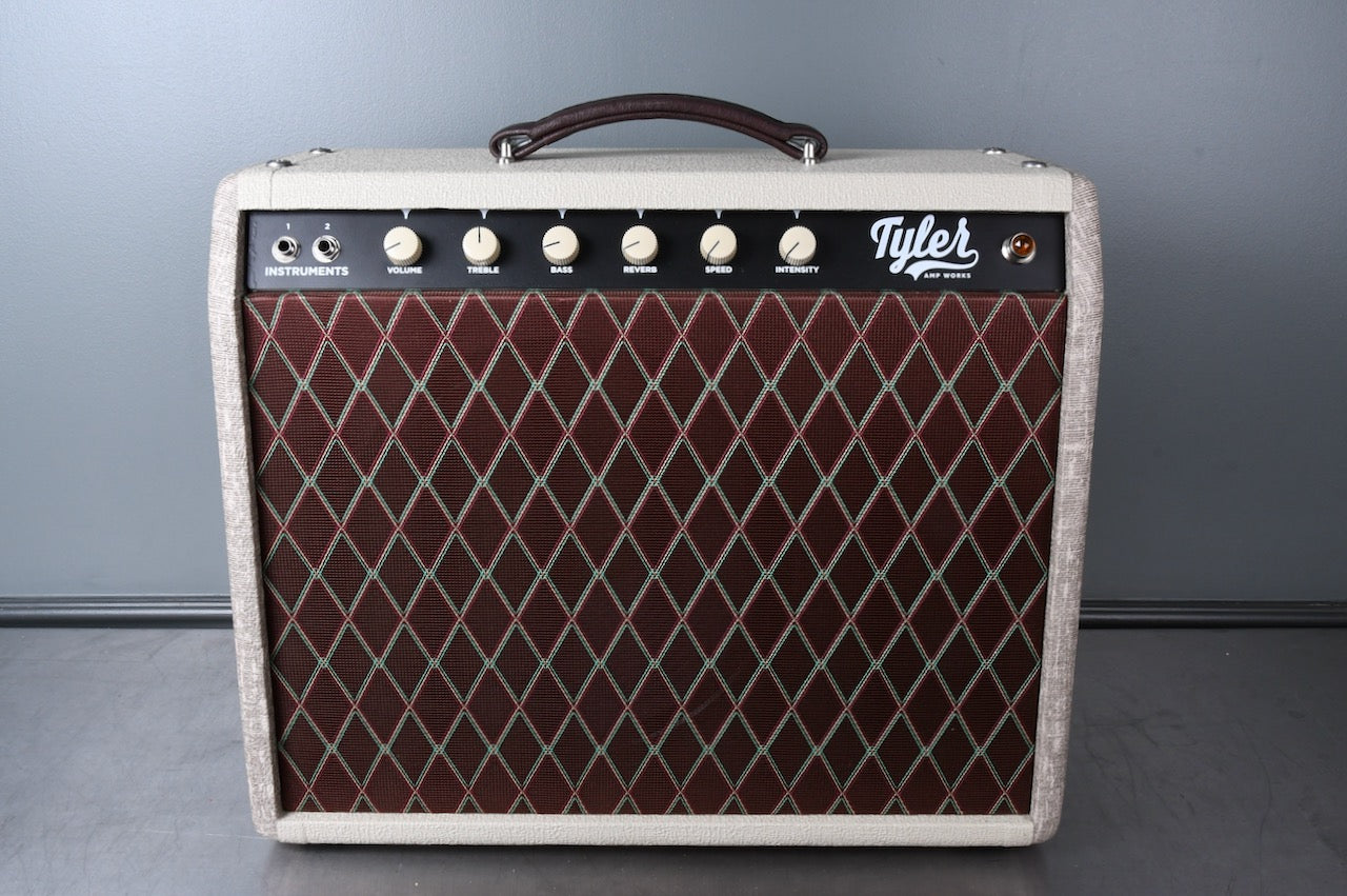 2020 Tyler Amp Works JT-22 1x12 Combo Fawn/Cream/Vox Cloth