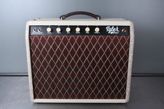 2020 Tyler Amp Works JT-22 1x12 Combo Fawn/Cream/Vox Cloth