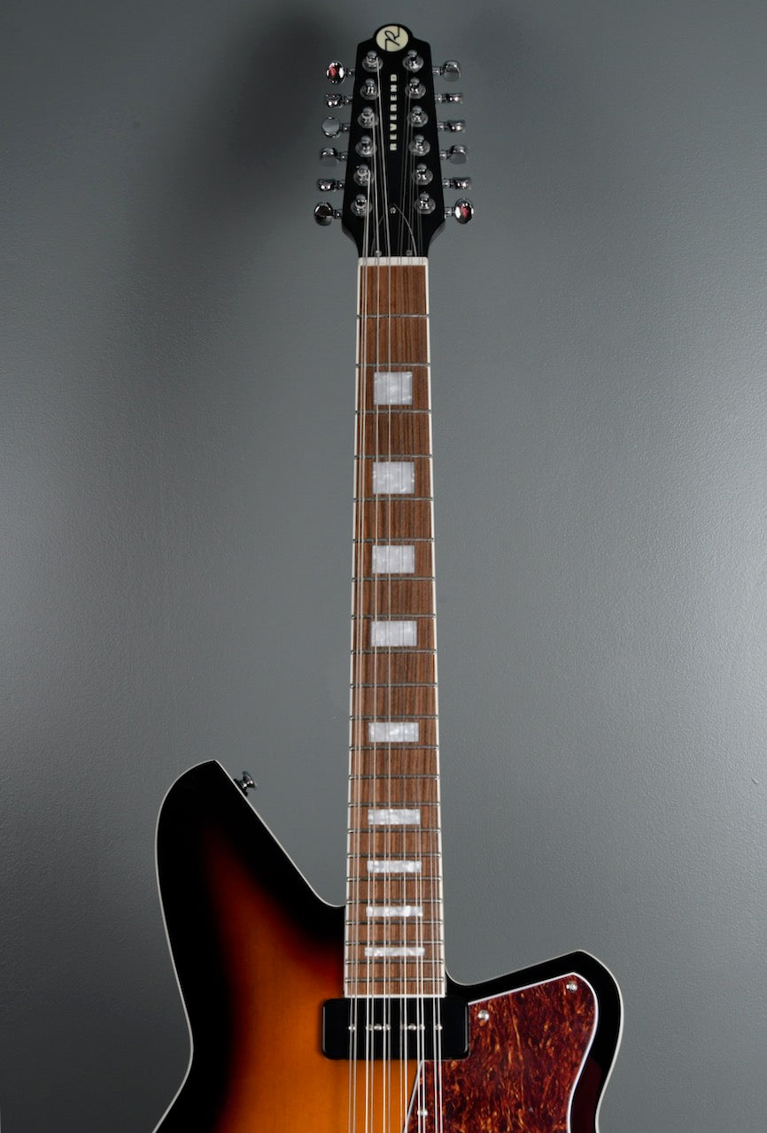 2020 Reverend Airwave 12 String 3 Tone Burst