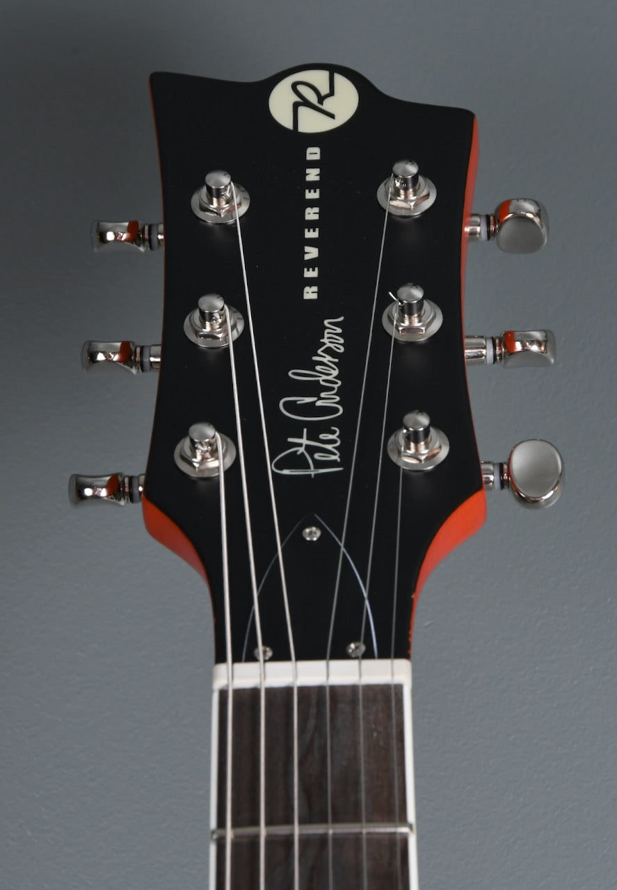 2020 Reverend Pete Anderson PA-1 RT Satin Rock Orange