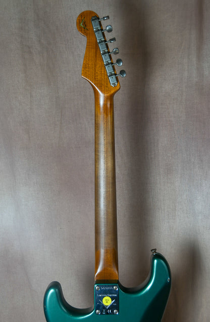 2018 Fender Custom Shop LTD Roasted Tomatillo Rosewood Strat Aged Faded Sherwood Green