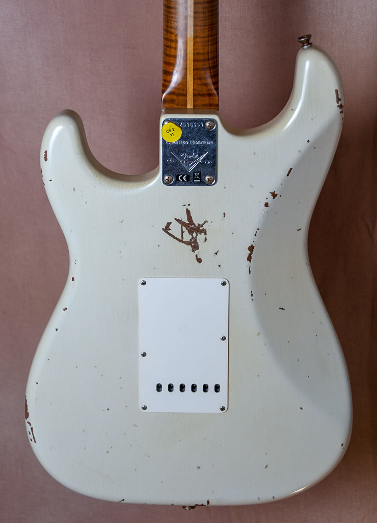 2018 Fender Custom Shop LTD Roasted Tomatillo Strat Maple Relic Aged '55 Desert Tan