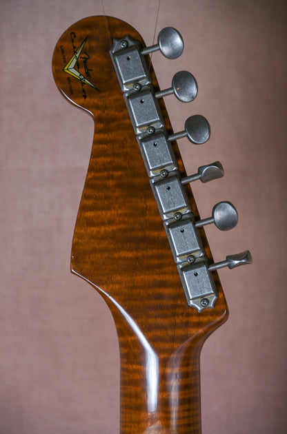 2018 Fender Custom Shop LTD Roasted Tomatillo Strat Maple Relic Aged '55 Desert Tan