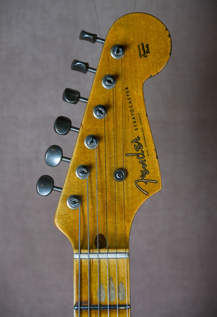 2018 Fender Custom Shop LTD '55 Relic Stratocaster Aged Faded Shoreline Gold