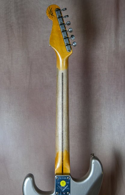 2018 Fender Custom Shop LTD '55 Relic Stratocaster Aged Faded Shoreline Gold