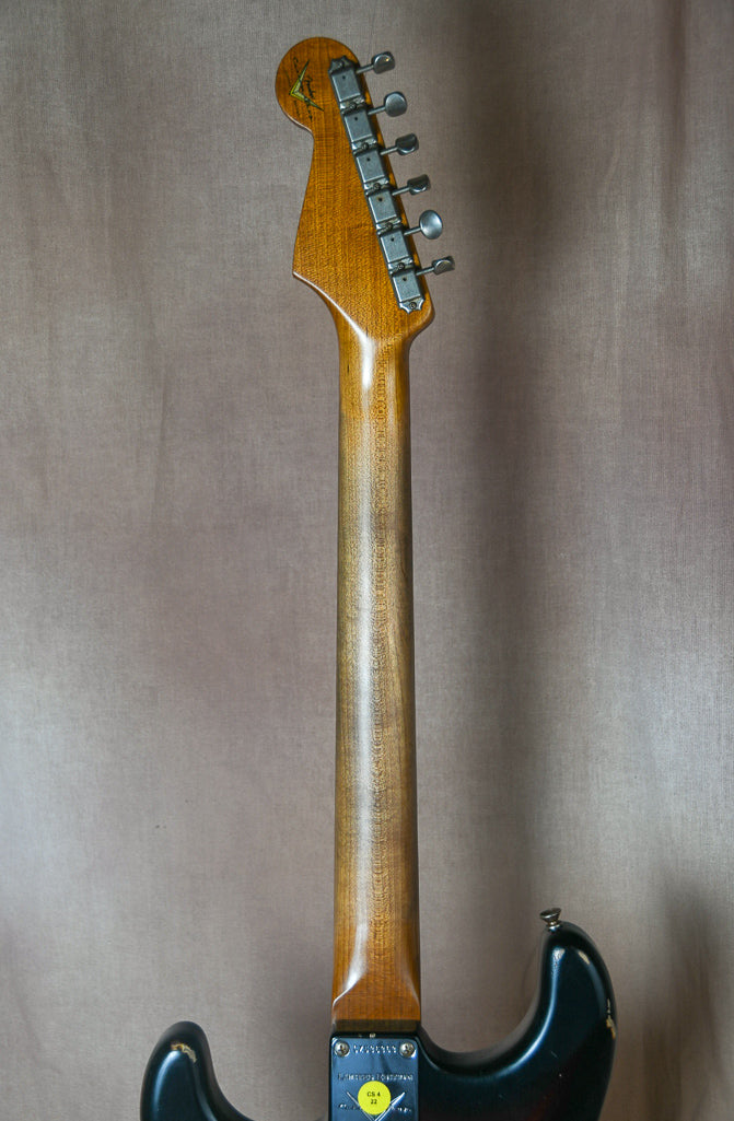 2018 Fender Custom Shop LTD Roasted Tomatillo Strat Rosewood Relic Wide Fade 3 Tone Sunburst