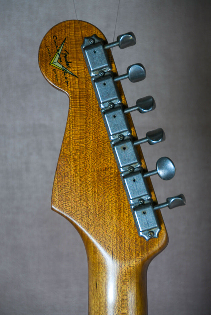 2018 Fender Custom Shop LTD Roasted Tomatillo Strat Rosewood Relic Wide Fade 3 Tone Sunburst