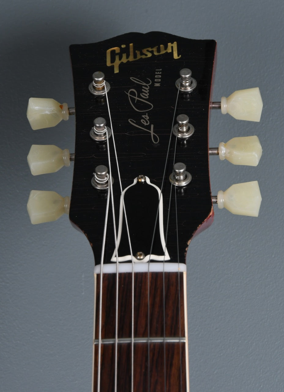 2019 Gibson 60th Anniversary Les Paul 1959 R9 Reissue Lightly Aged Green Lemon Fade