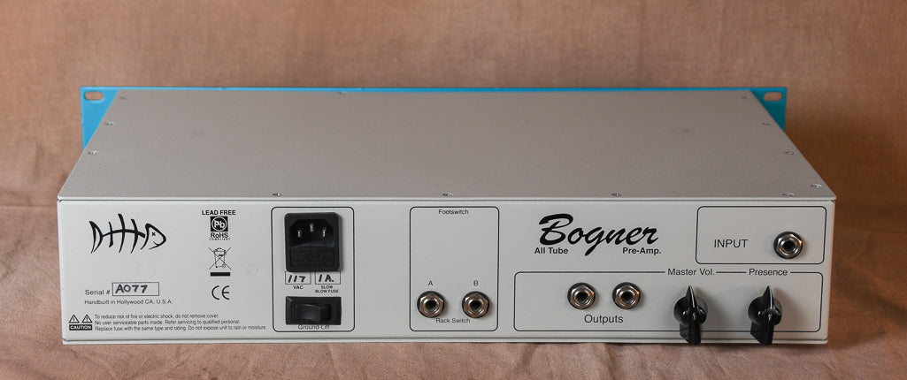 2009 Bogner Fish Reissue Pre-Amp – Watchtower Guitars