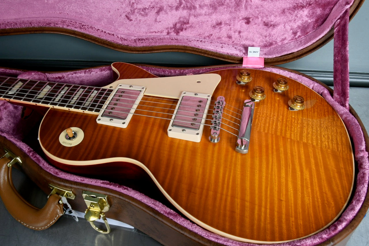2019 Gibson 60th Anniversary Les Paul 1959 R9 Reissue Orange Drop OHSC