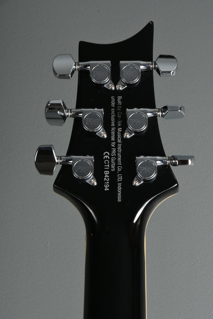 2020 PRS SE Custom 24 Poplar Burl Whale Blue