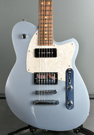 2020 Reverend Double Agent OG Metallic Silver Freeze