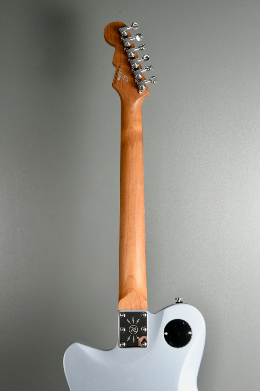 2020 Reverend Double Agent OG Metallic Silver Freeze