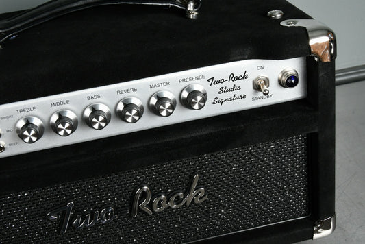 2020 Two Rock Studio Signature Head Black Suede