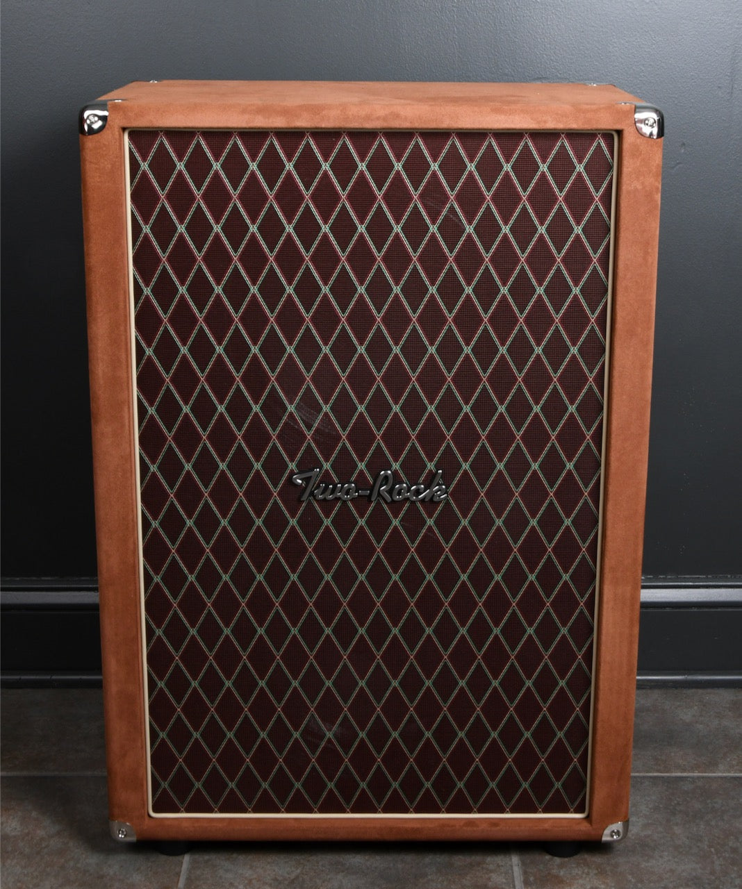 2020 Two Rock Classic Reverb 100/50 Watt Head & 2x12 Set Tobacco Suede Vox Cloth