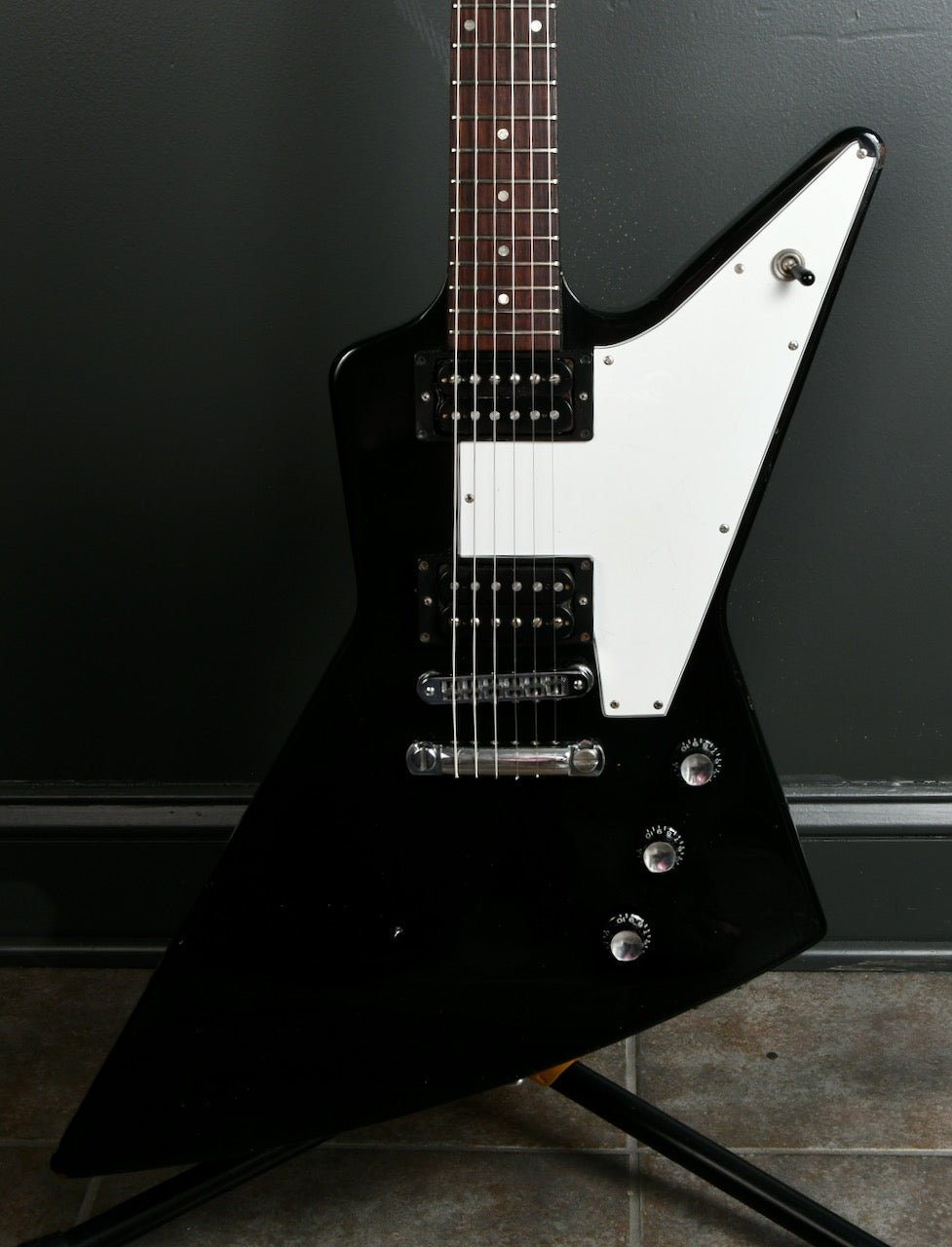 1993 Gibson '76 Explorer Ebony – Watchtower Guitars