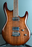 2017 Ernie Ball Music Man Luke III BFR Steve Lukather Signature Claro Walnut