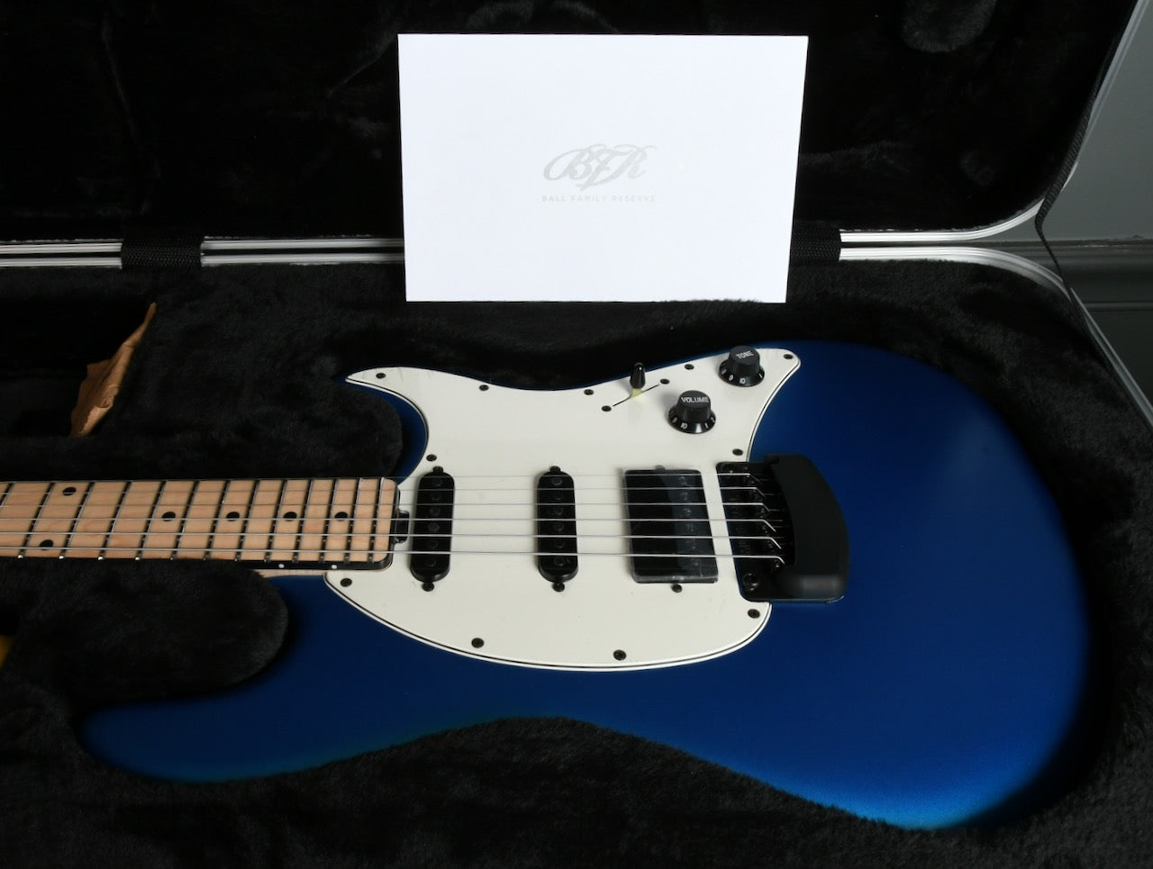 2020 Ernie Ball Music Man BFR Cutlass HSS Blue Magic