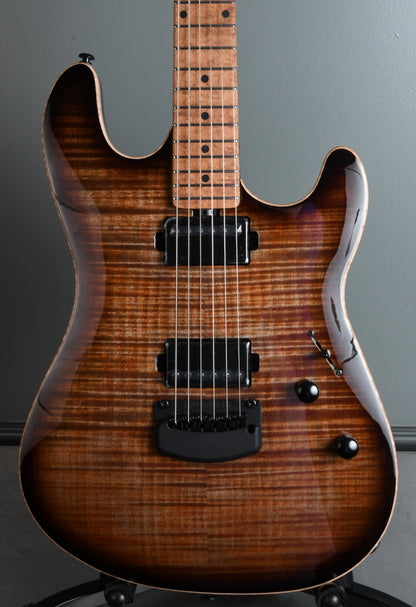 2020 Ernie Ball Music Man Sabre Cobra Burst