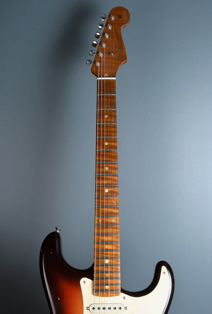 2020 Fender LTD 1958 Stratocaster NAMM Chocolate 3TSB Roasted Body & AAAA Neck