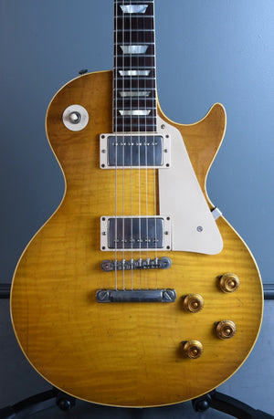 2009 Gibson Les Paul 1959 R9 Standard Historic Makeovers Brazilian Lemon Burst