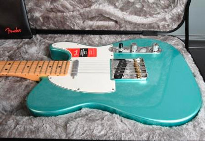 2020 Fender American Professional Telecaster - Mystic Seafoam with Maple Fingerboard