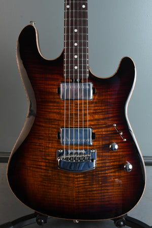 2020 Ernie Ball Music Man Sabre Bougie Burst