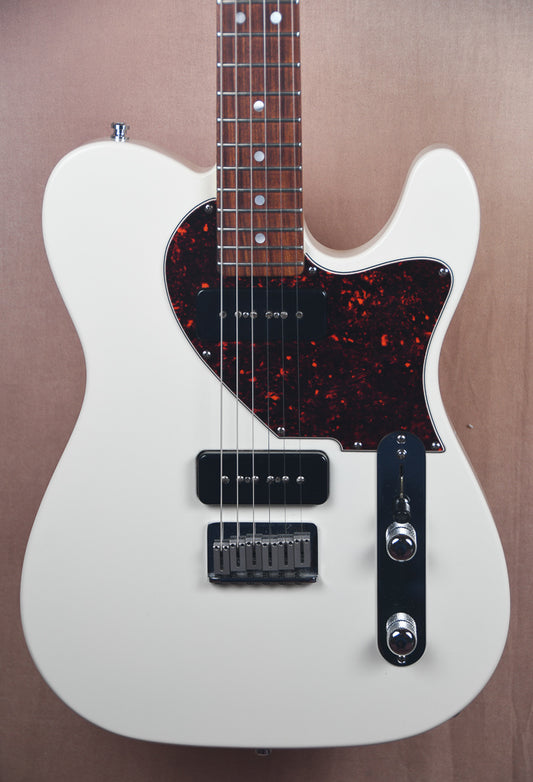 1998 Fender Custom Shop Tele Jr. rare White with Tortoise guard