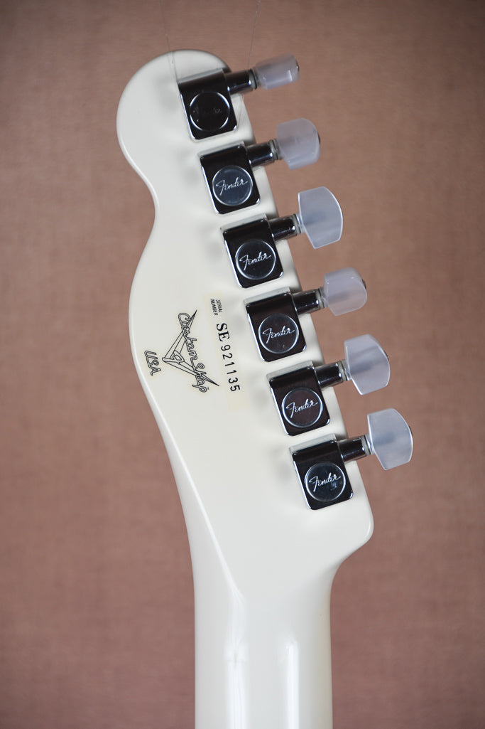 1998 Fender Custom Shop Tele Jr. rare White with Tortoise guard
