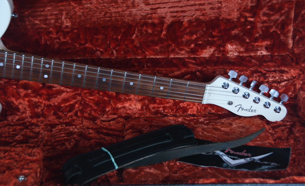 1998 Fender Custom Shop Tele Jr. rare White with Tortoise guard