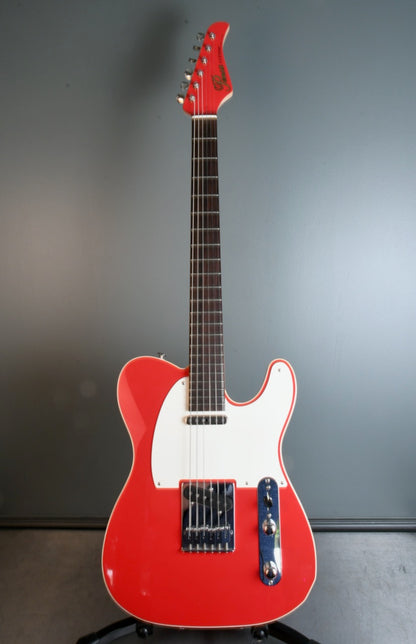 2019 Pensa MK-T Hot Rod Red Lindy Fralin Custom Tele Pickups