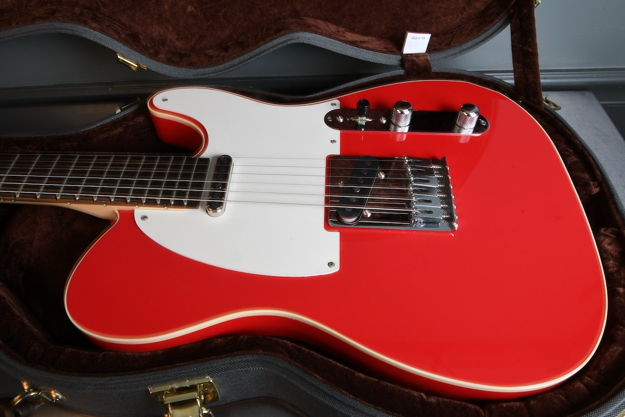 2019 Pensa MK-T Hot Rod Red Lindy Fralin Custom Tele Pickups