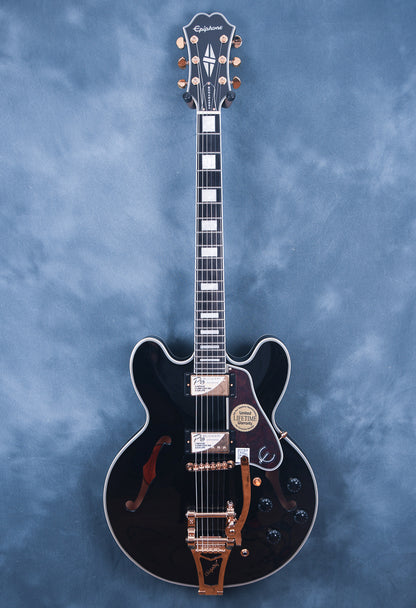 2018 Epiphone Joe Bonamassa ES 355 Standard Outfit Ebony with OHSC