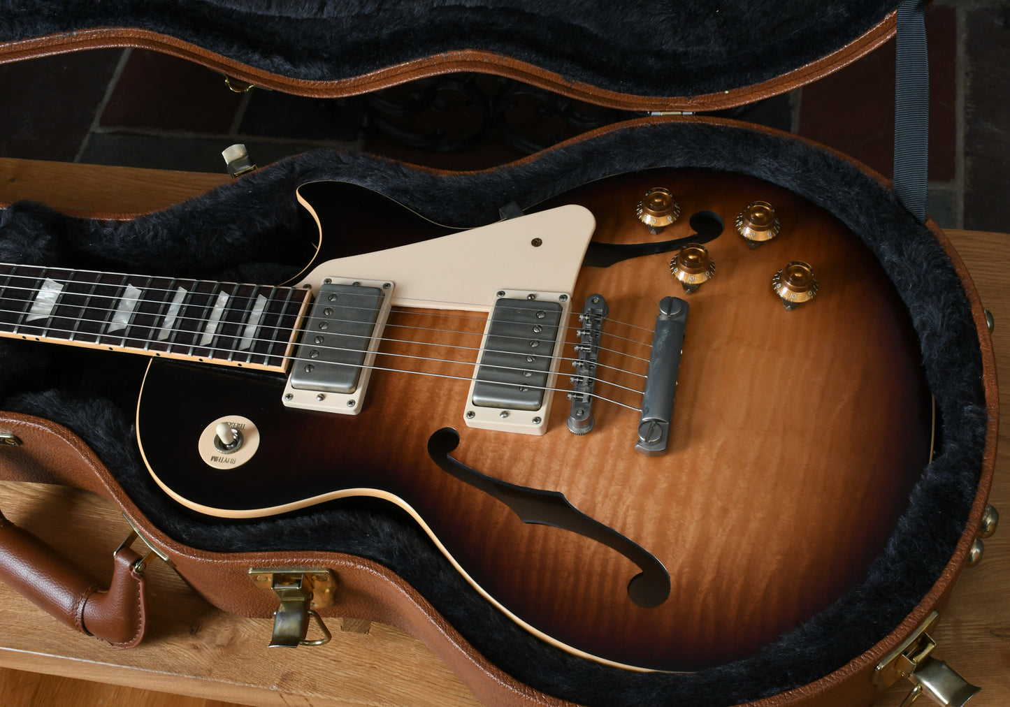 2015 Gibson Memphis ES Les Paul Tobacco Burst