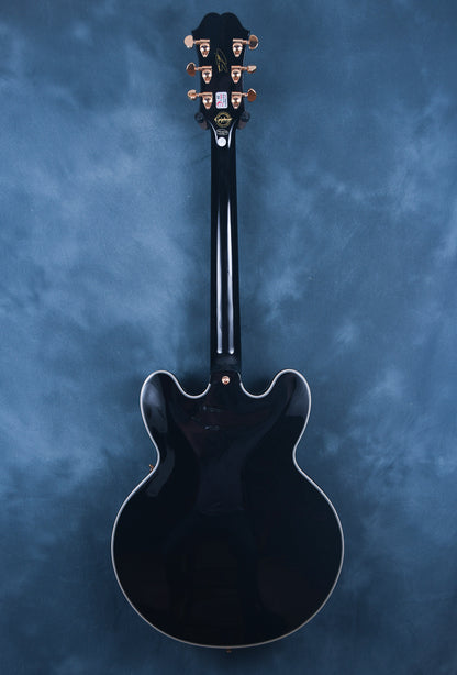 2018 Epiphone Joe Bonamassa ES 355 Standard Outfit Ebony with OHSC