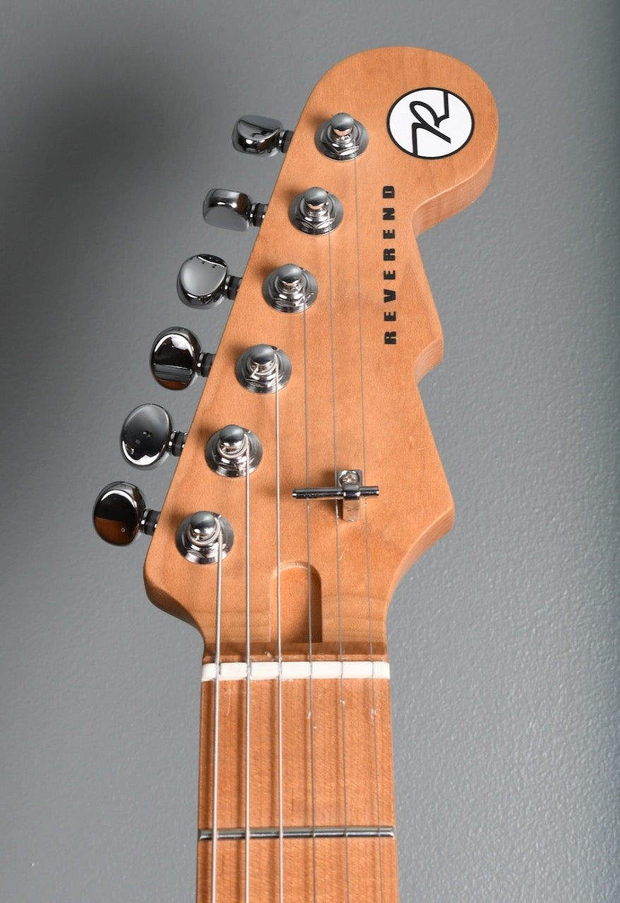 2020 Reverend Double Agent OG Midnight Black