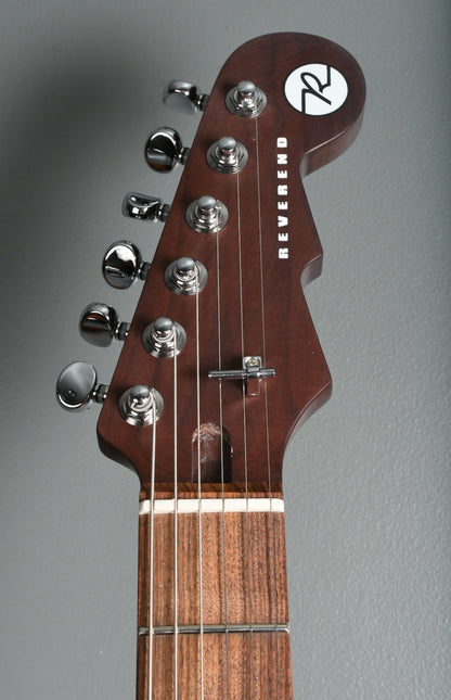 Reverend Charger RA *New Color* Trans Purple Flame Top