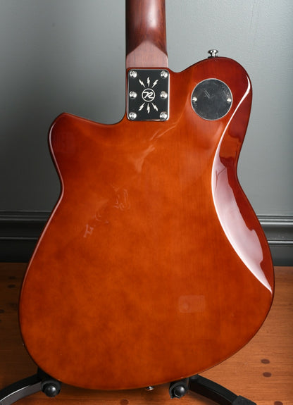 Reverend Charger RA *New Color* Trans Purple Flame Top