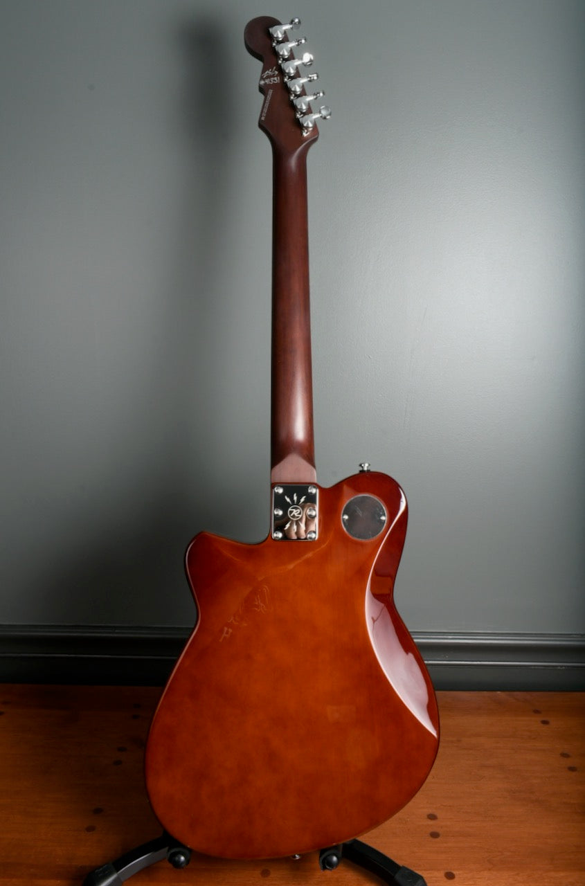 Reverend Charger RA *New Color* Trans Purple Flame Top