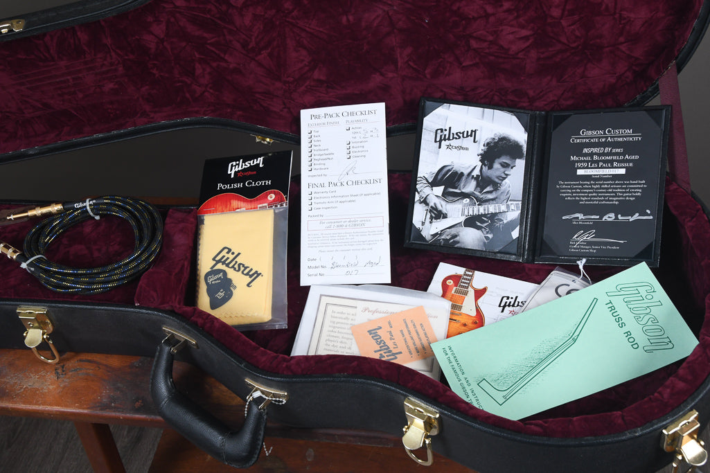 2009 Gibson 1959 Les Paul Reissue Mike Bloomfield Murphy Aged #17
