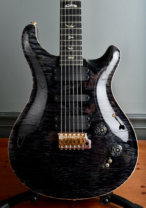 2020 Experience PRS 509 Grey Black 10 Top & Flamed Maple Neck/Ebony Board