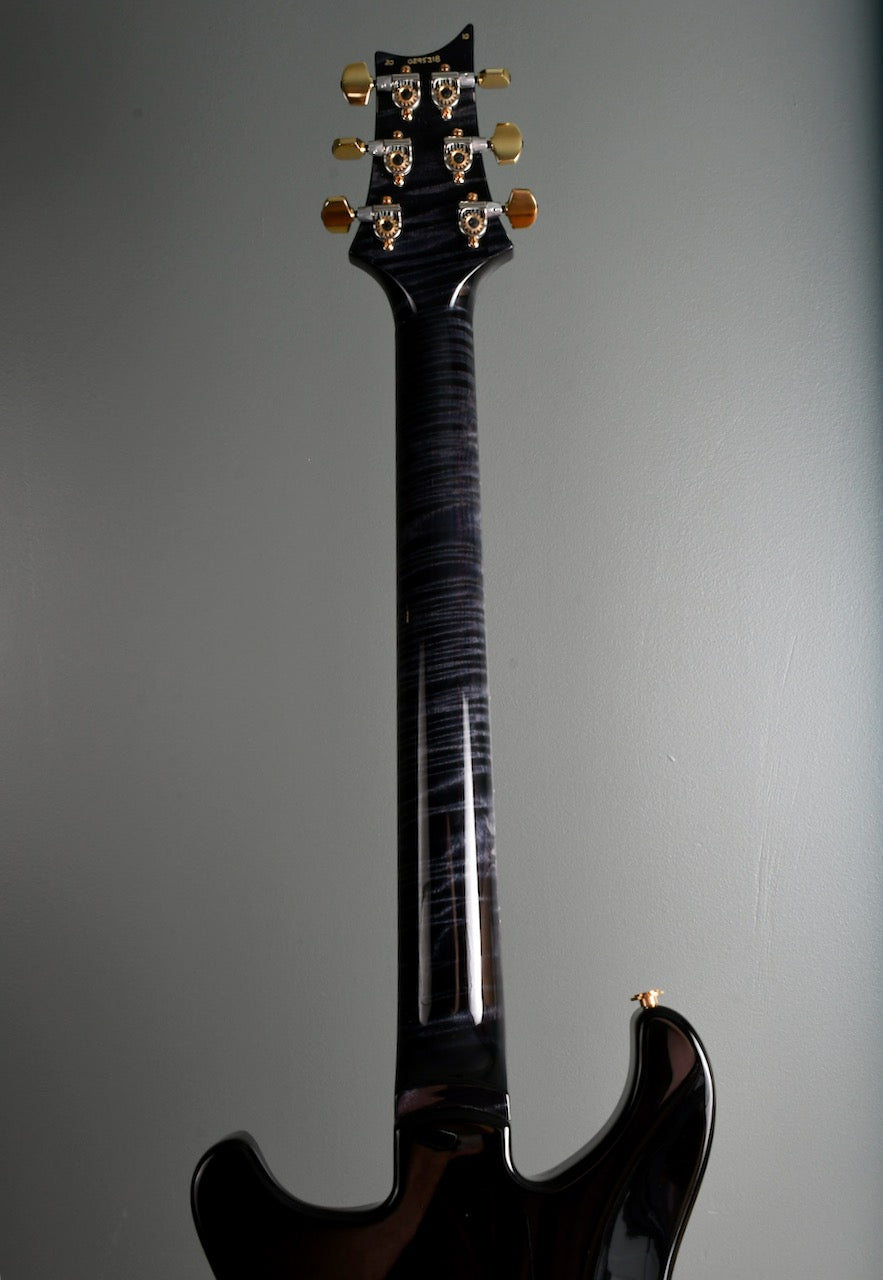 2020 Experience PRS 509 Grey Black 10 Top & Flamed Maple Neck/Ebony Board