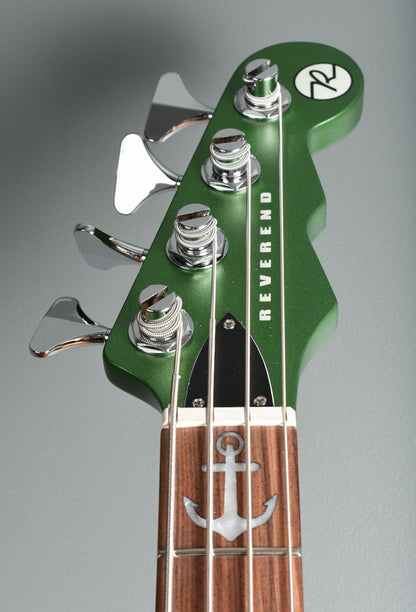 2020 Reverend Mike Watt Wattplower Mark II Bass Emerald Green