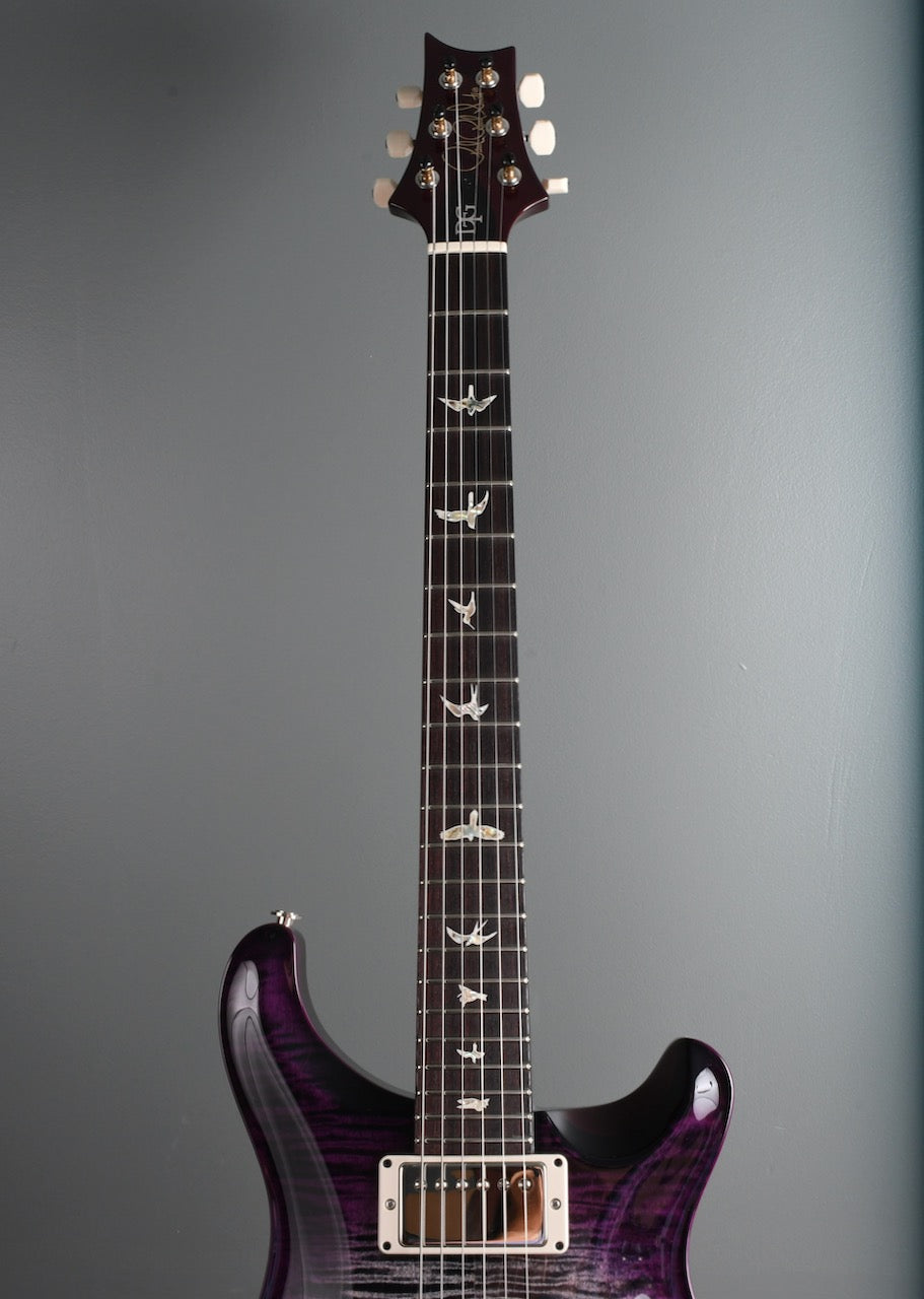 2020 PRS DGT Signature *Custom Color* Charcoal Purple Wrap Burst