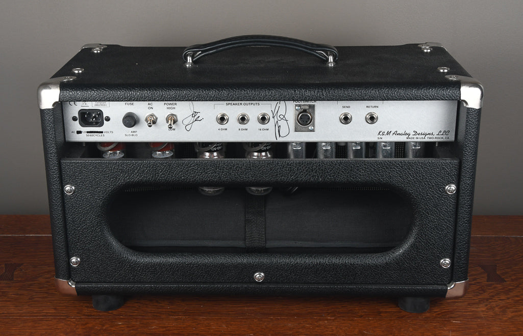 2009 Two Rock 10th Anniversary 50 watt Head Black Tolex
